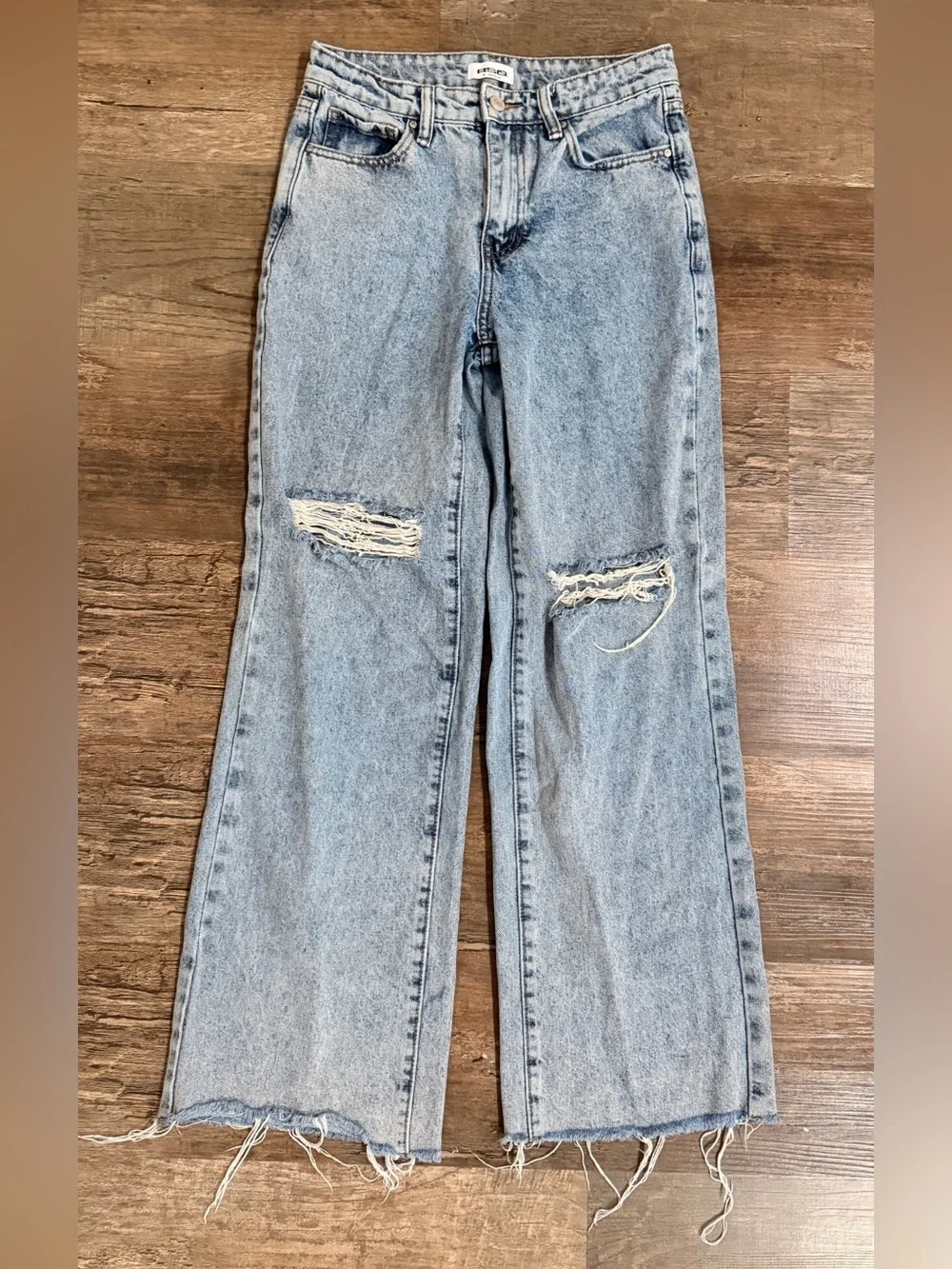 RSQ Light Blue Straight Leg Jeans